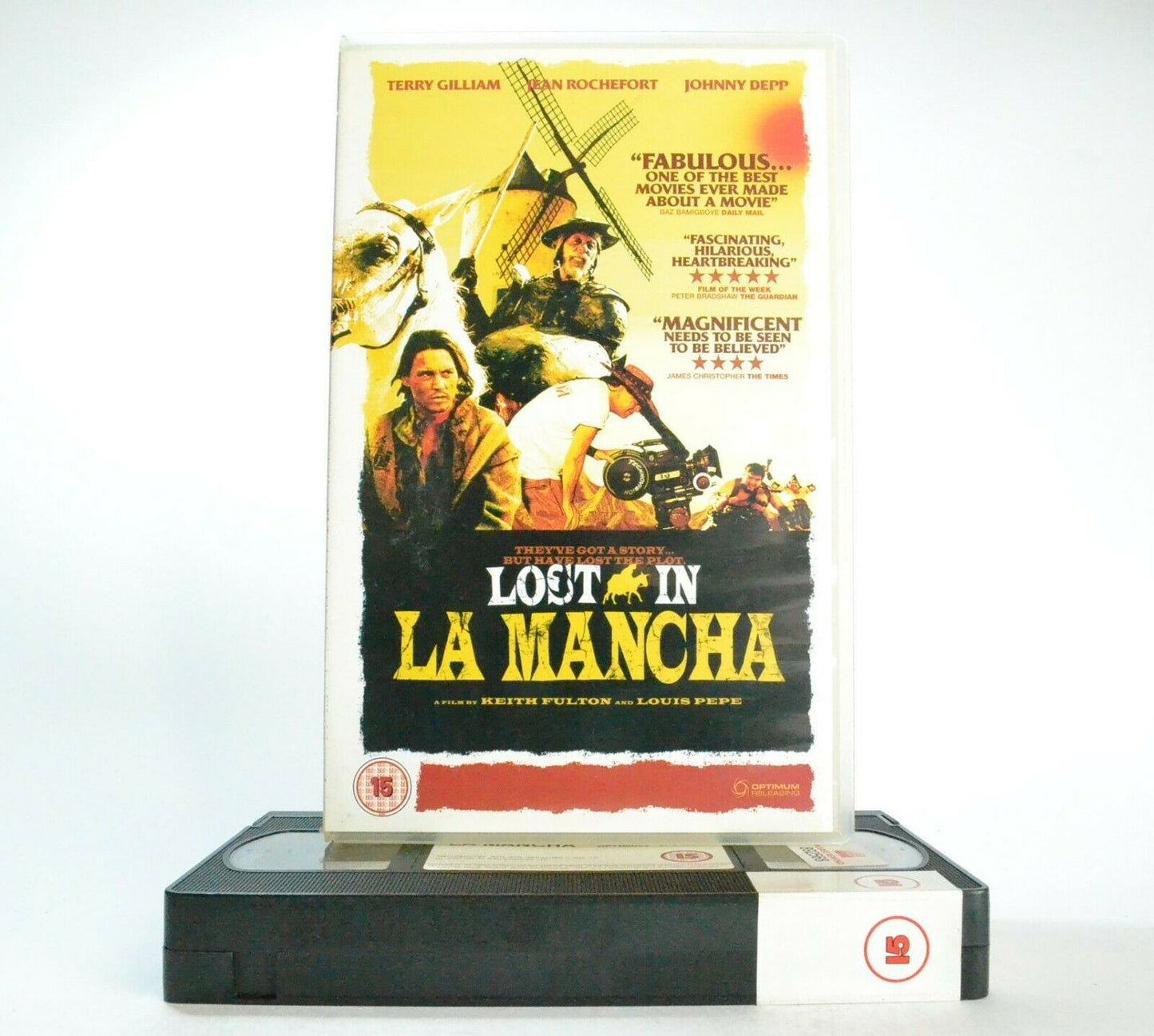 Lost In La Mancha: Narrated By Jeff Bridges - Documentary - Johnny Depp - VHS-