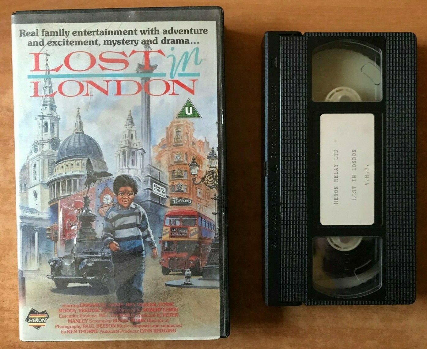 Lost In London [Sample Tape]: (1985) Made For TV - Drama - Large Box - Pal VHS-