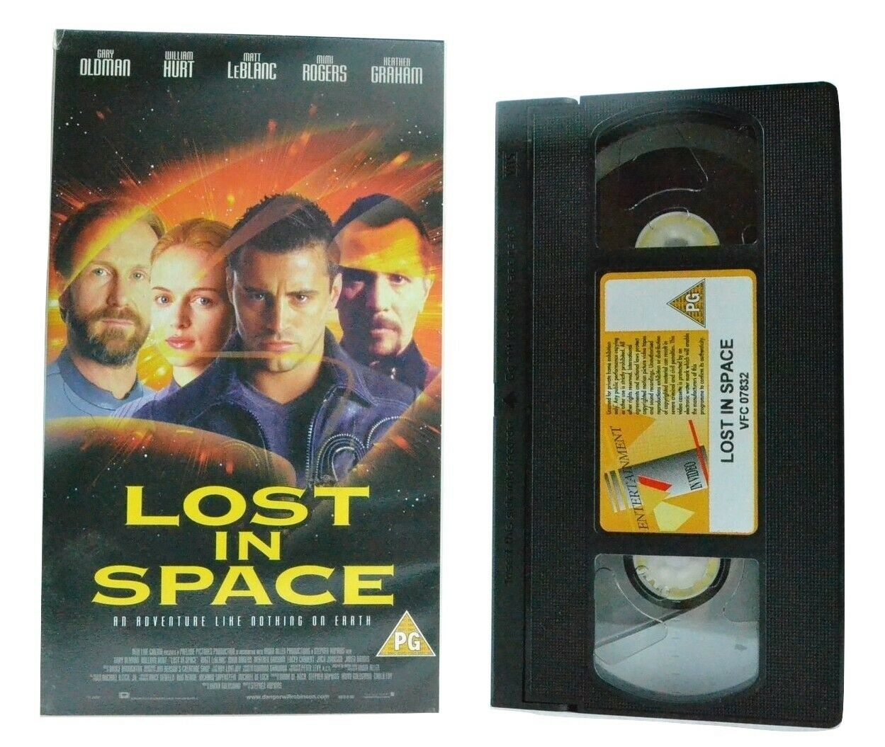 Lost In Space (1998) - Sci-Fi Adventure - Gary Oldman/William Hurt - Pal VHS-