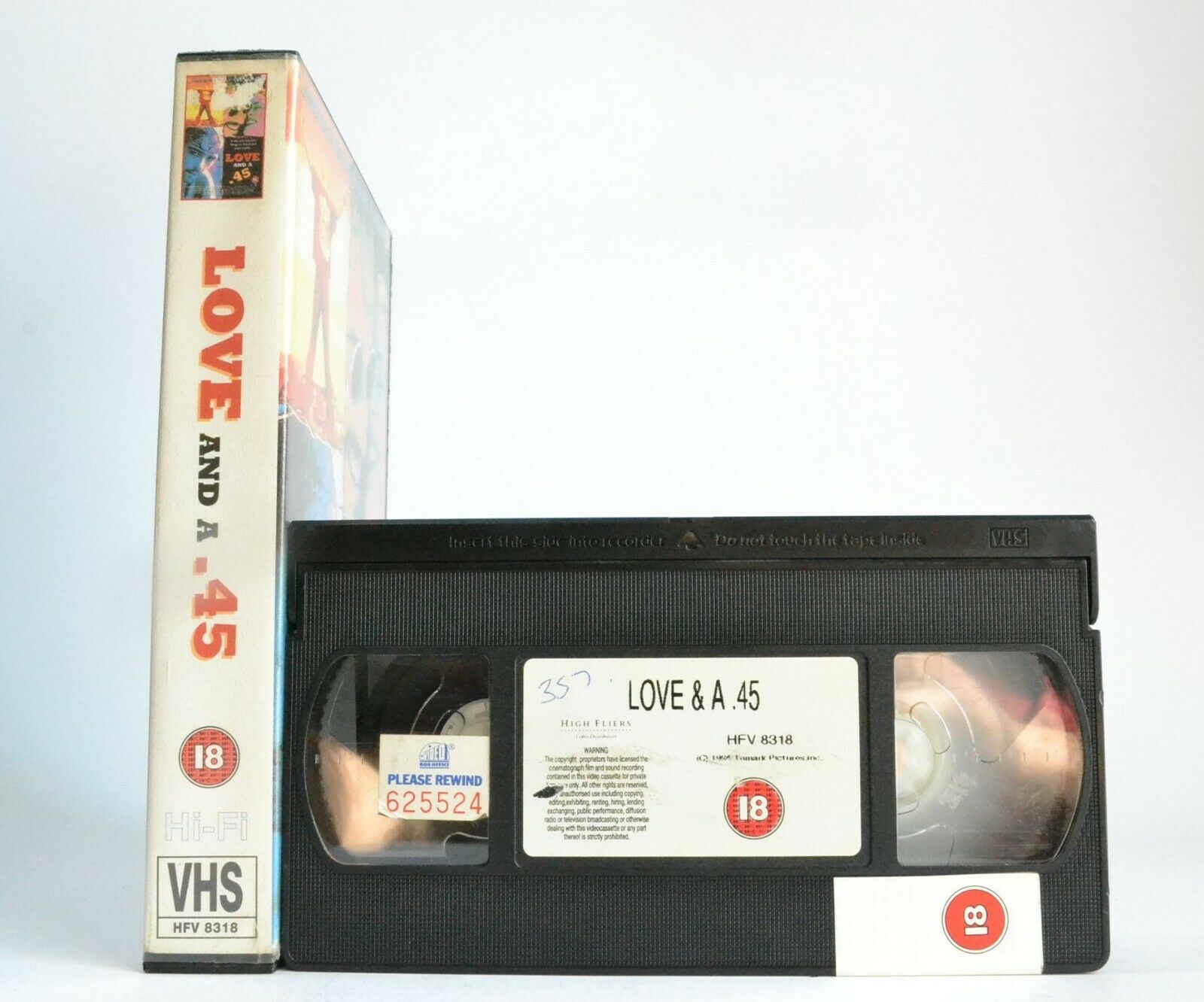 Love And .45: Style - Road Thriller - Renne Zellweger - Pal VHS-