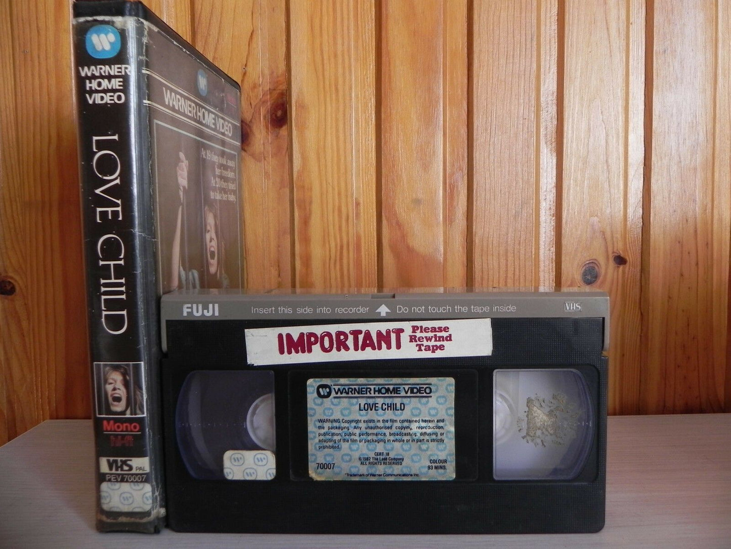 Love Child - Warner Release - Big-Box Rental - Heart Wrenching - Drama - Pal VHS-