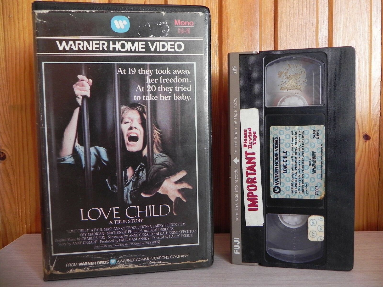 Love Child - Warner Release - Big-Box Rental - Heart Wrenching - Drama - Pal VHS-