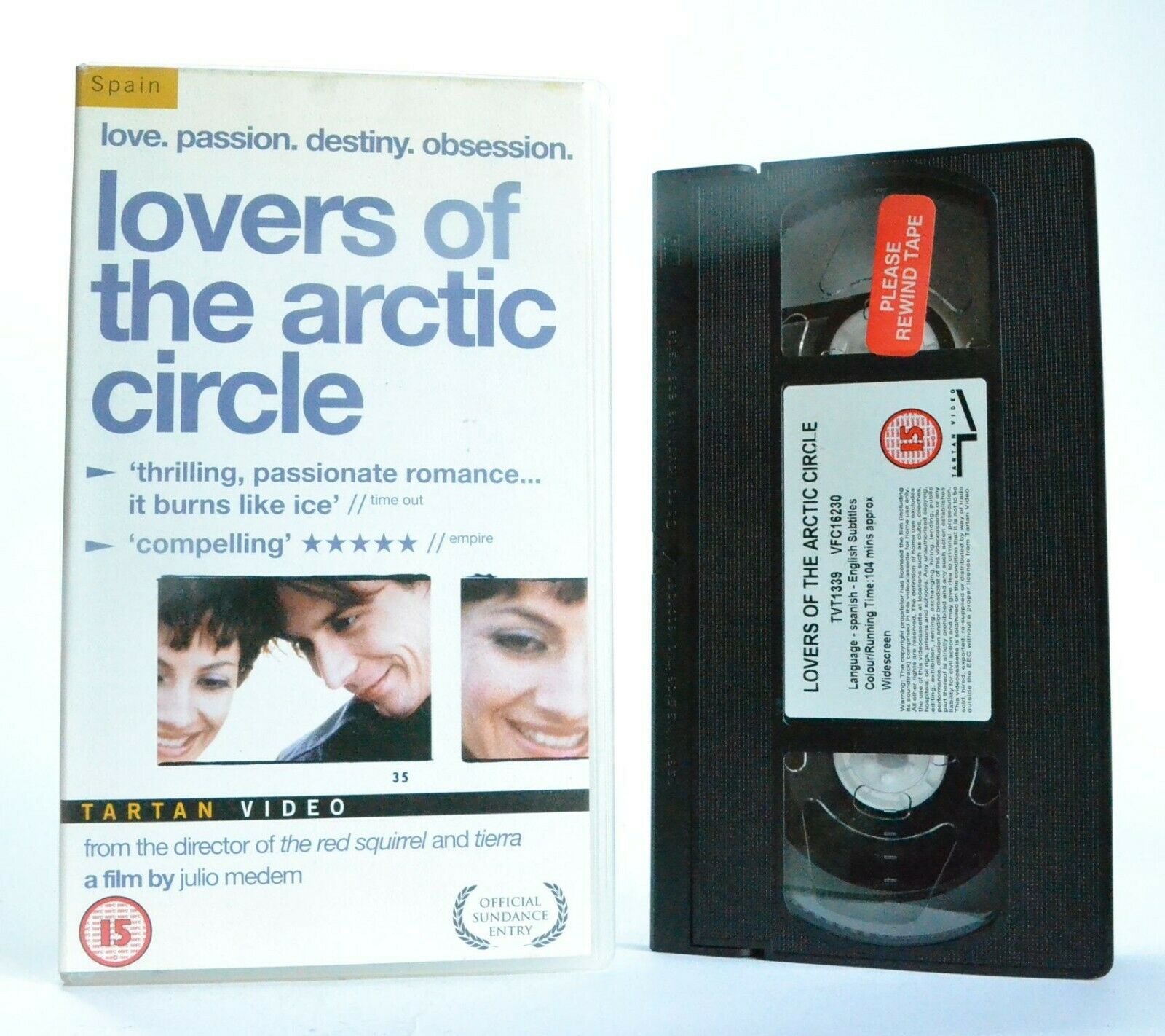 Lovers Of The Arctic Circle: (Los Amantes Del Circulo Polar) - By J.Medem - VHS-