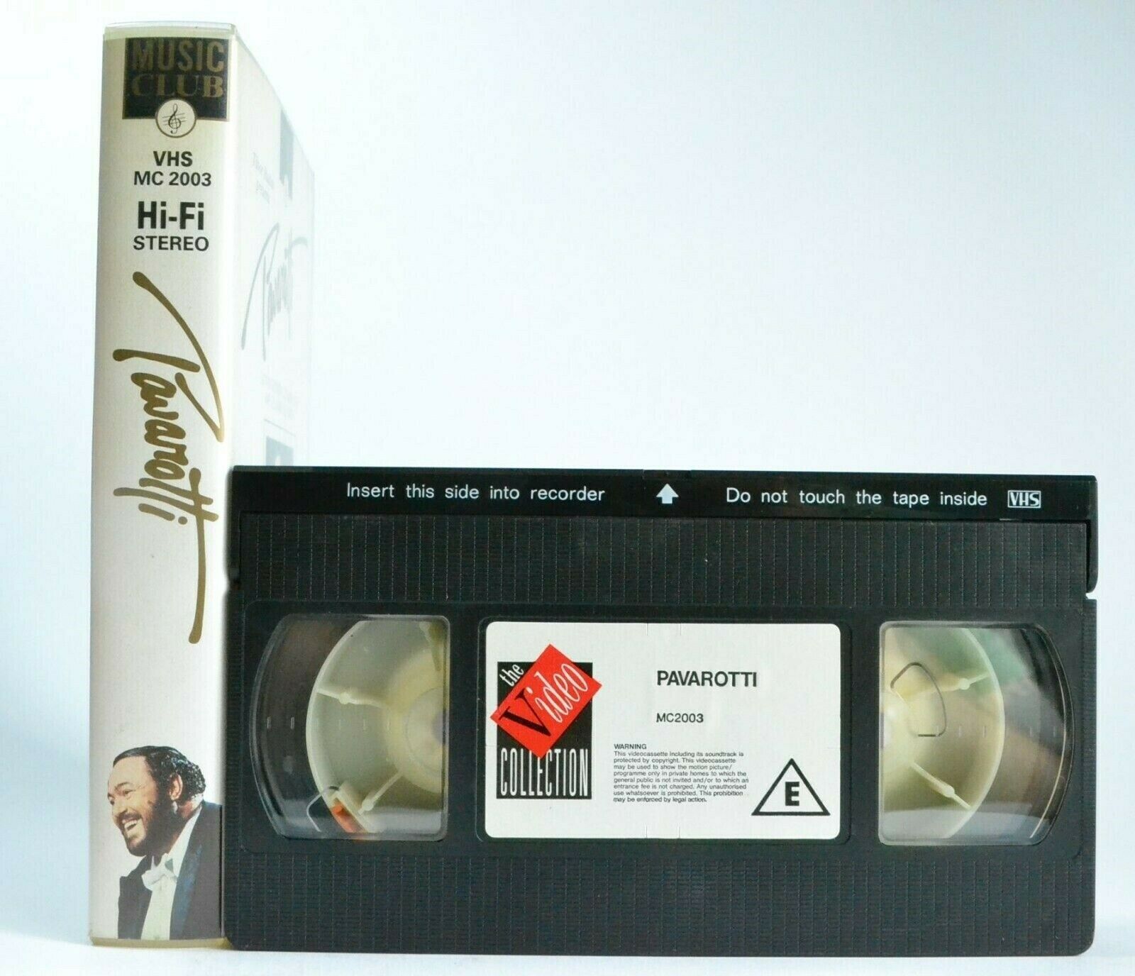 Luciano Pavarotti: By Tibor Rudas - Live At Riviera Hotel/Las Vegas - Pal VHS-