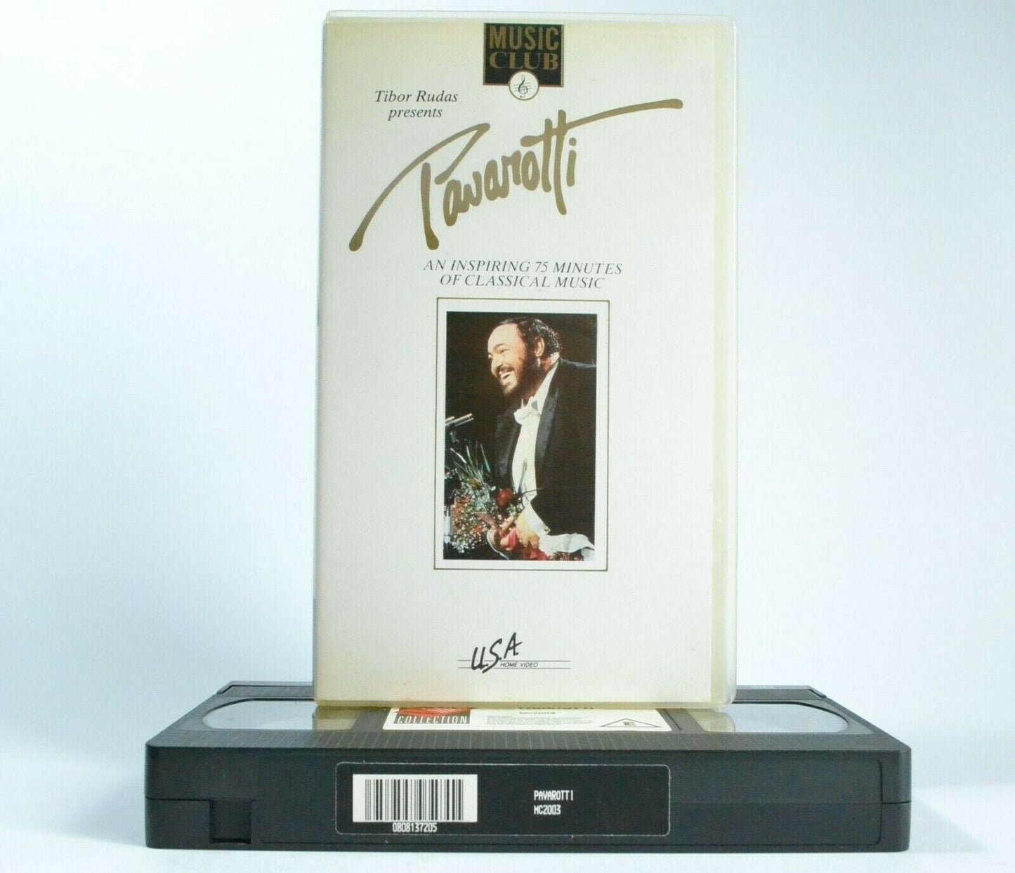 Luciano Pavarotti: By Tibor Rudas - Live At Riviera Hotel/Las Vegas - Pal VHS-