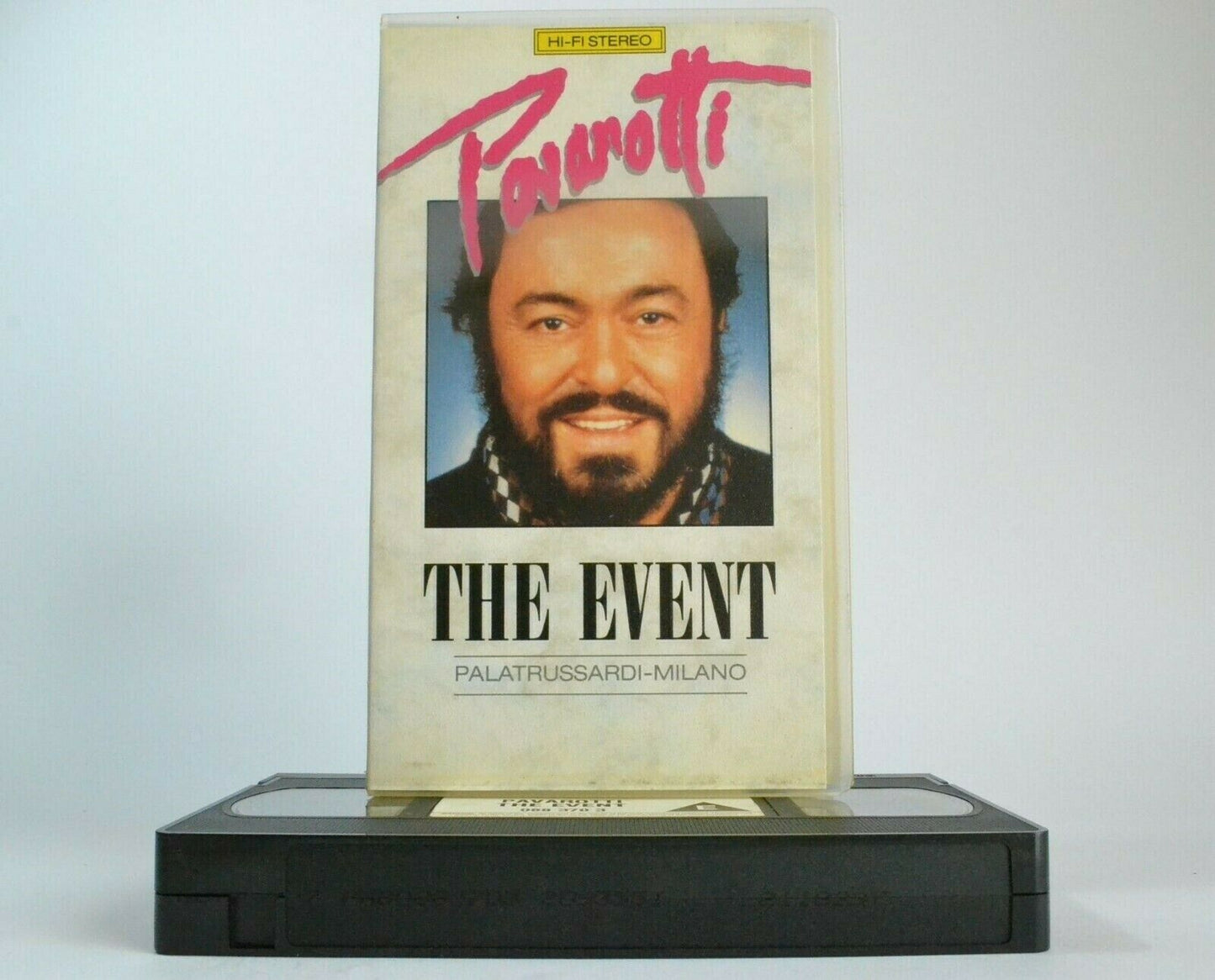 Luciano Pavarotti: The Event - (1990) Palatrussardi/Milano - Live Concert - VHS-