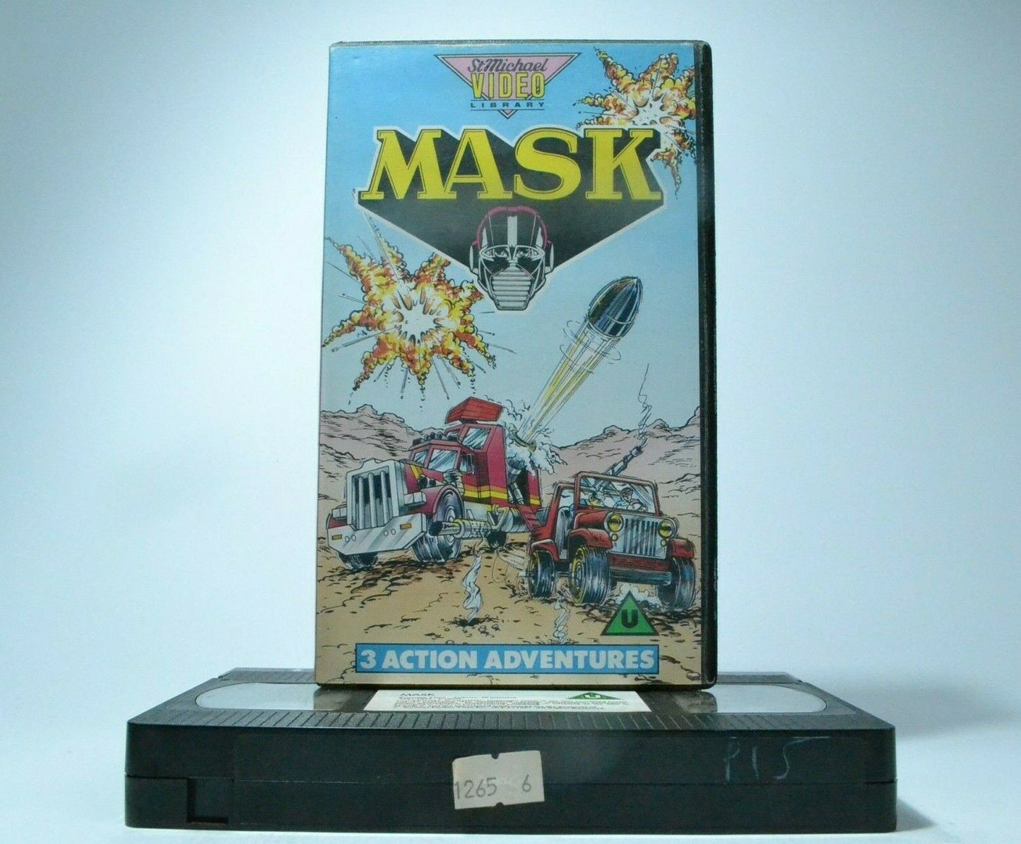 MASK [St Michael]: High Noon - Animated - Action Adventures - Children's - VHS-