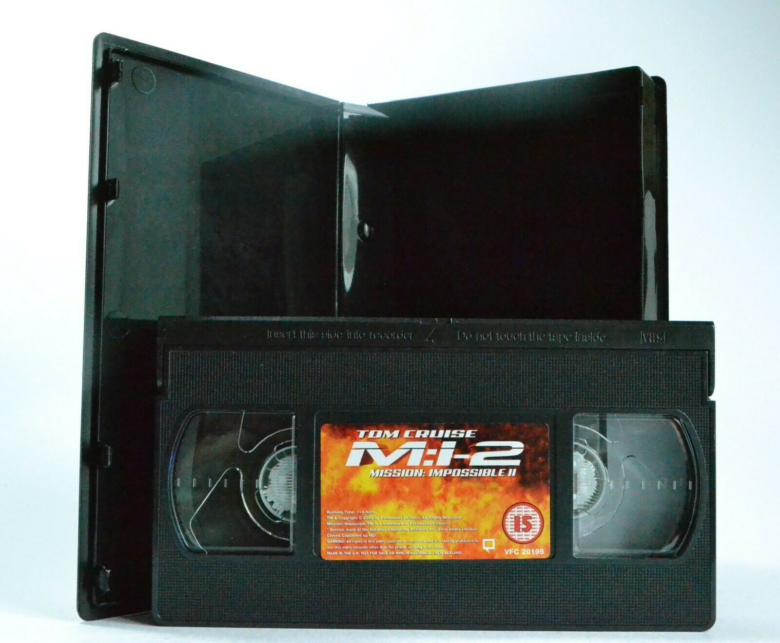 M:I-2 (Mission: Impossible 2): A J.Woo Film (2000) - Spy Action - T.Cruise - VHS-