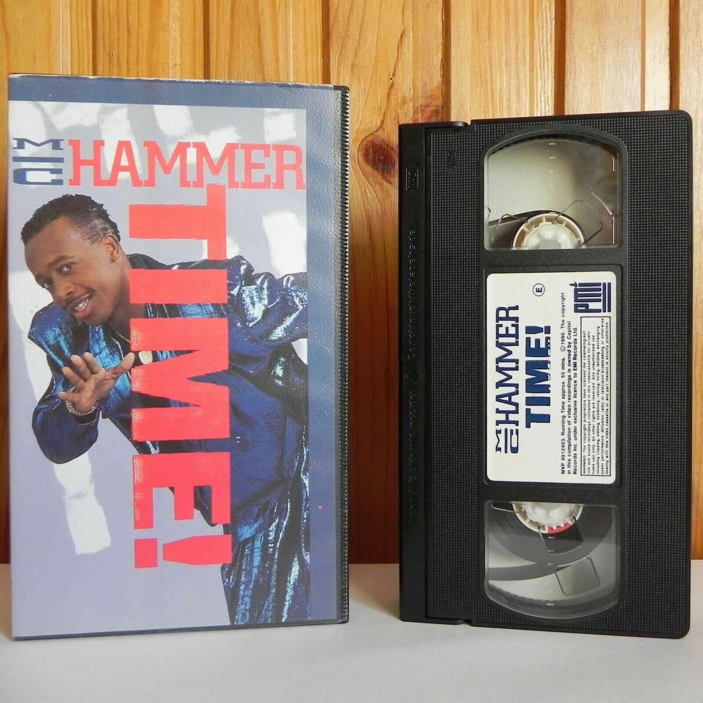 M.C.Hammer: Hammer Time! - Pump It Up - U Can't Touch This - Pray - Pal VHS-