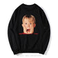 Macaulay Culkin - Home Alone Hoodie - Men O-Neck Sweatshirt - Unisex Sweater - Harajuku Streetwear Casual Tops-