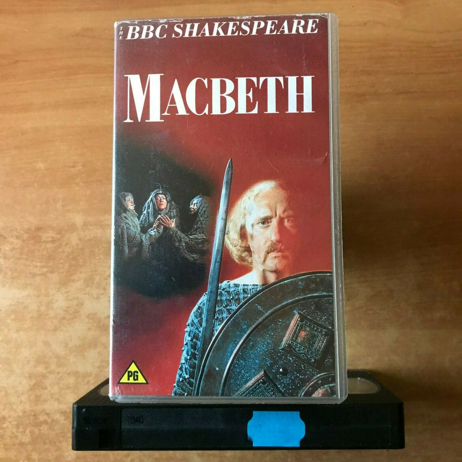 Macbeth (BBC Video); [William Shakespeare]: Drama - Nicol Williamson - Pal VHS-