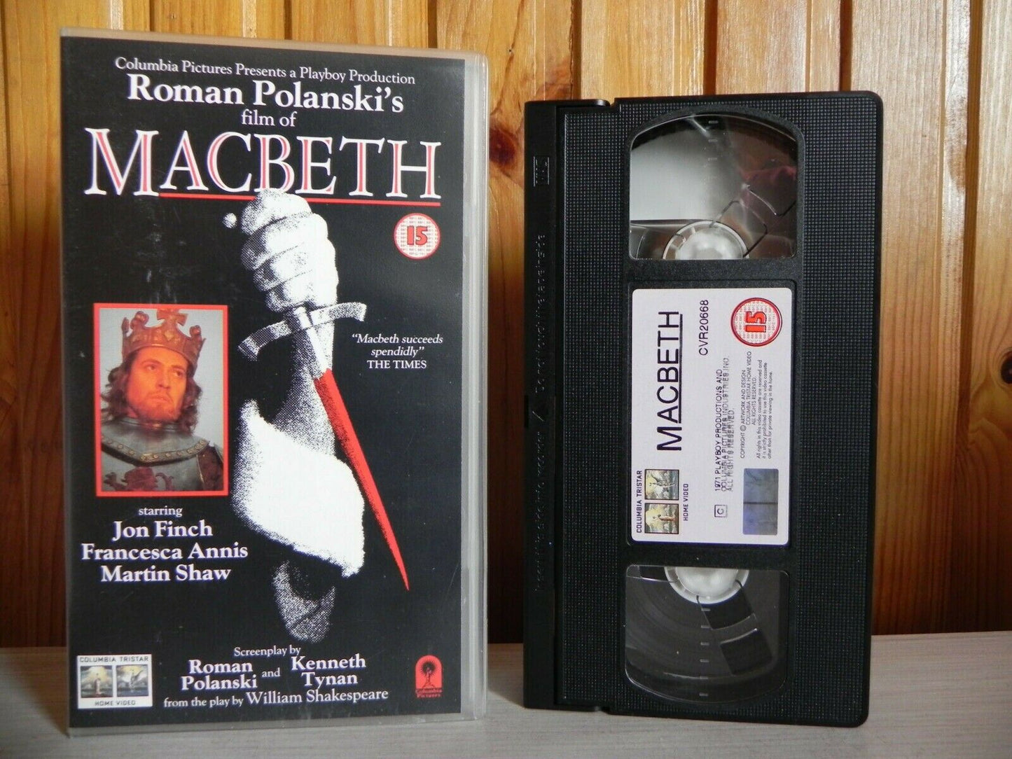 Macbeth - Columbia Tristar - Roman Polanski's Film - Martin Shaw - Pal VHS-