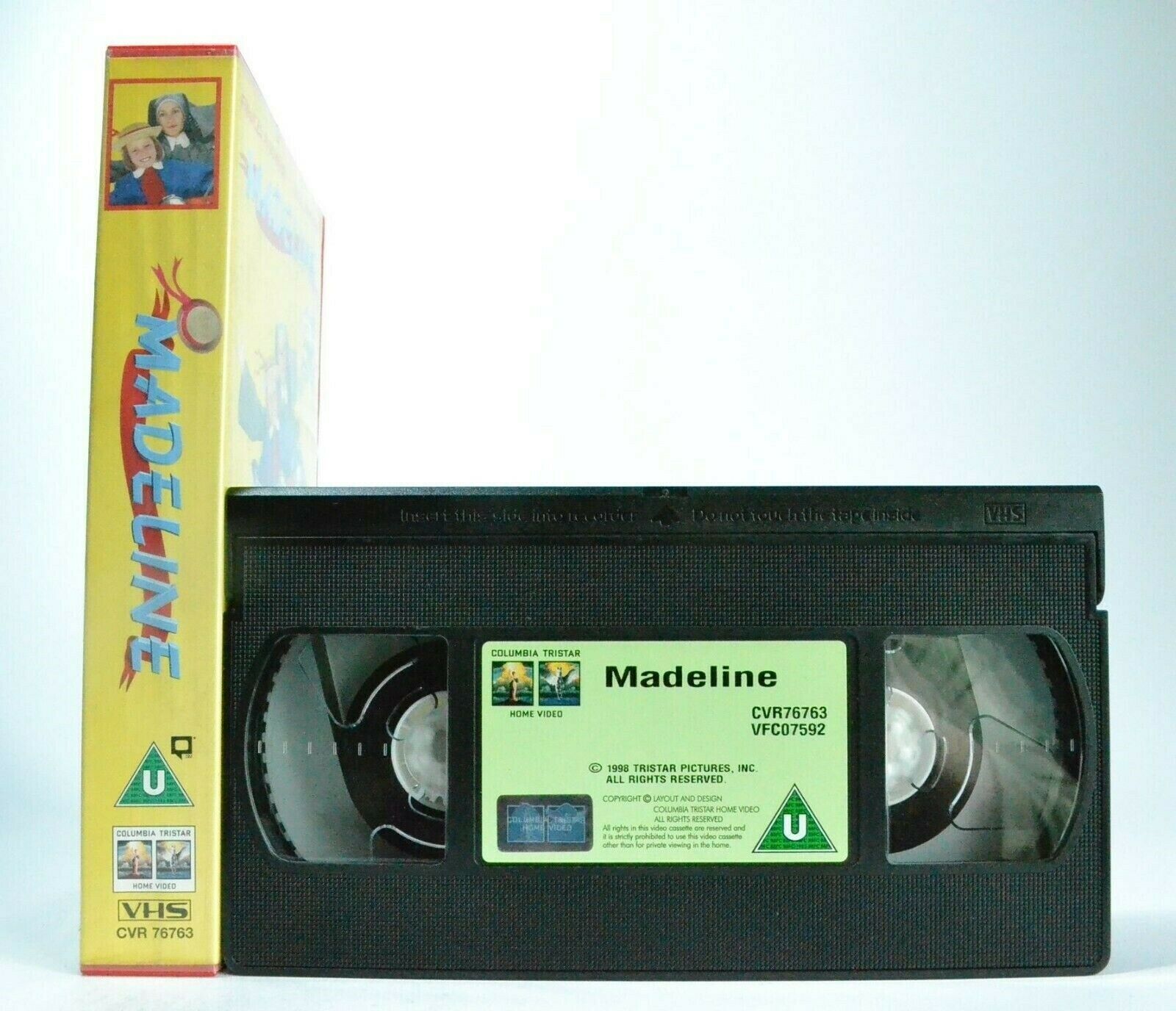 Madeline: Based On Children's Book Series - Family Dramedy - F.McDormand - VHS-