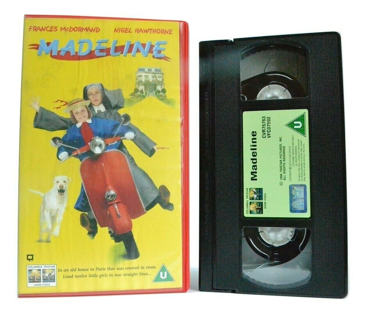 Madeline: Based On Children's Book Series - Family Dramedy - F.McDormand - VHS-