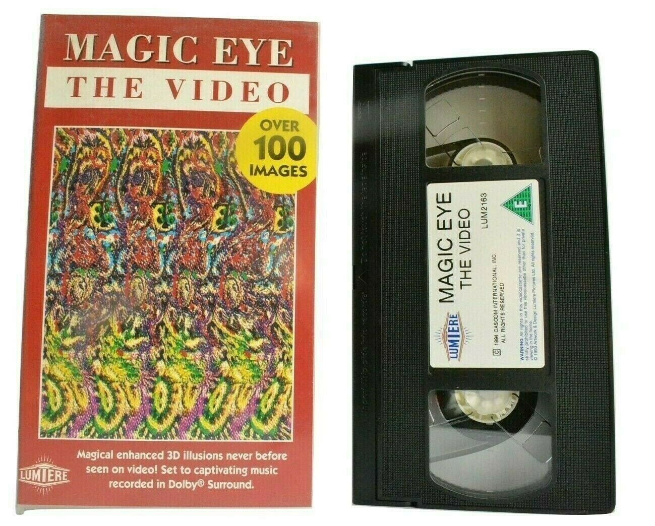 Magic Eye (Video, Vol.1): 3D Illusions - Virtual Reality [Peter Shockey] - VHS-