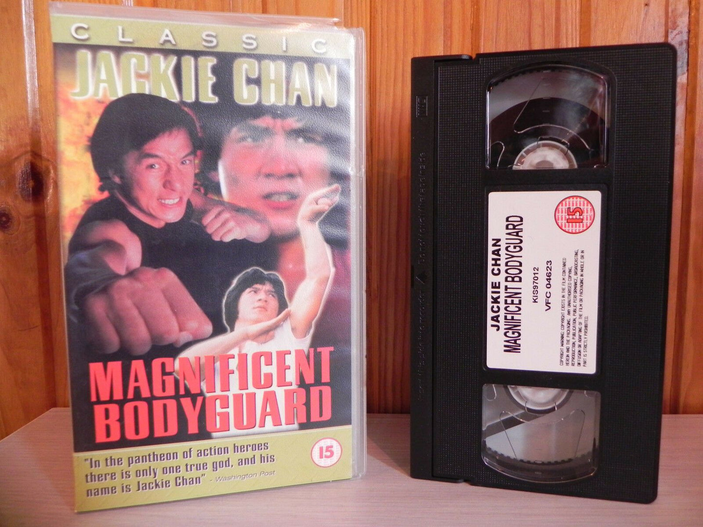 Magnificent Bodyguard - Jackie Chan - Kung-Fu - KIS97012 VHS - 97 Mins - Video-