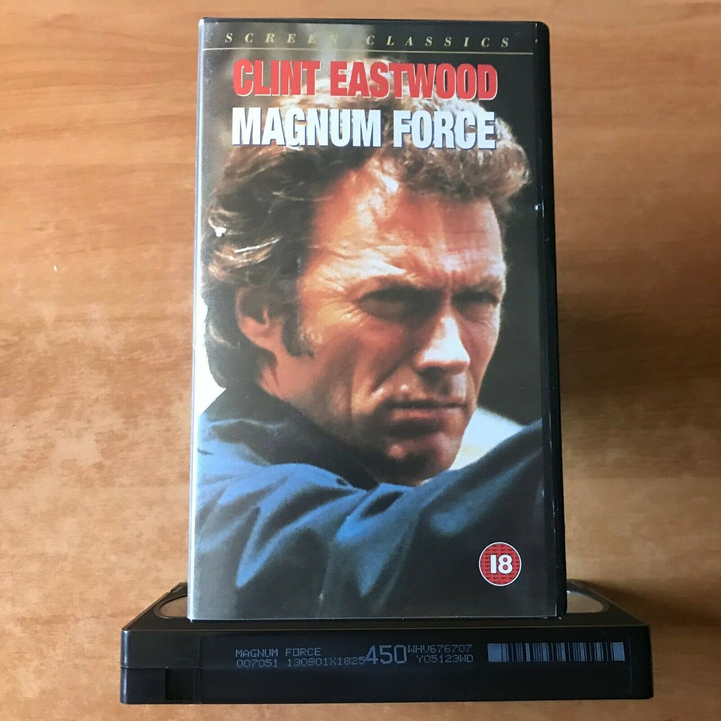 Magnum Force (1973); [Dirty Harry]: 44 Magnum Action - Clint Eastwood - Pal VHS-