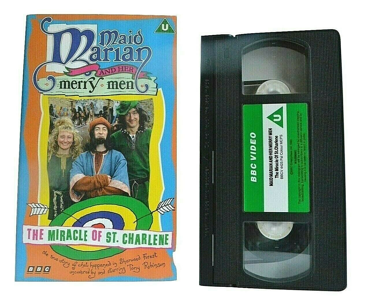 Maid Marian And Her Merry Men: The Miracle Of St.Charlene - Comedy Series - VHS-