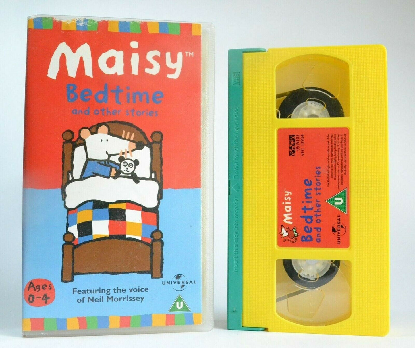 Maisy: Bedtime And Other Stories - Animated - Educational - Children's - Pal VHS-