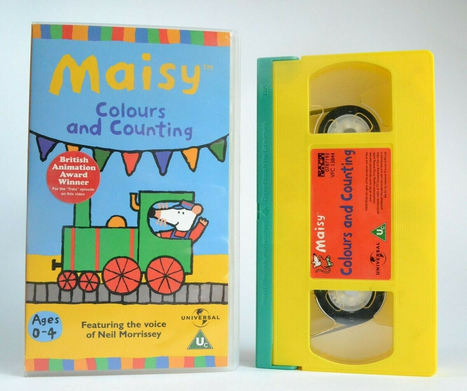 Maisy: Colours And Counting (2000) - Animated - Educational - Children's - VHS-