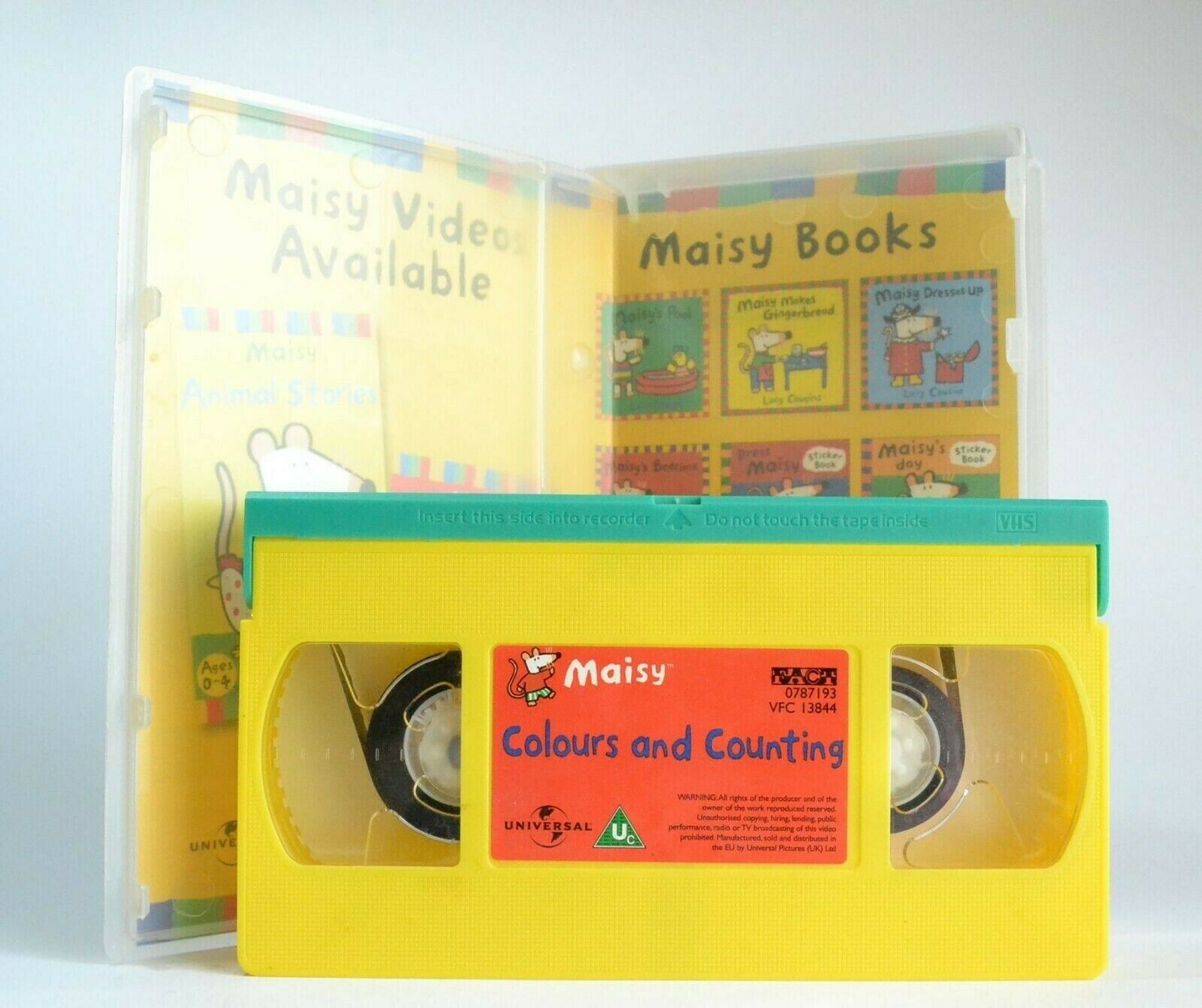 Maisy: Colours And Counting (2000) - Animated - Educational - Children's - VHS-