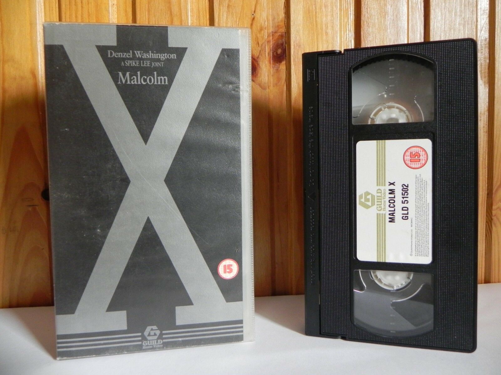 Malcom X - Guild Home - Biography - Drama - A Spike Lee Film - Pal VHS-