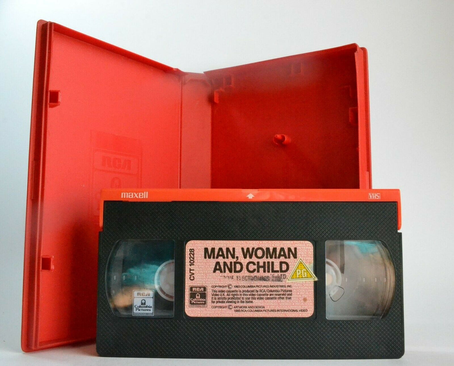 Man, Woman And Child - Drama - Large Box - Martin Sheen/Blythe Danner - Pal VHS-