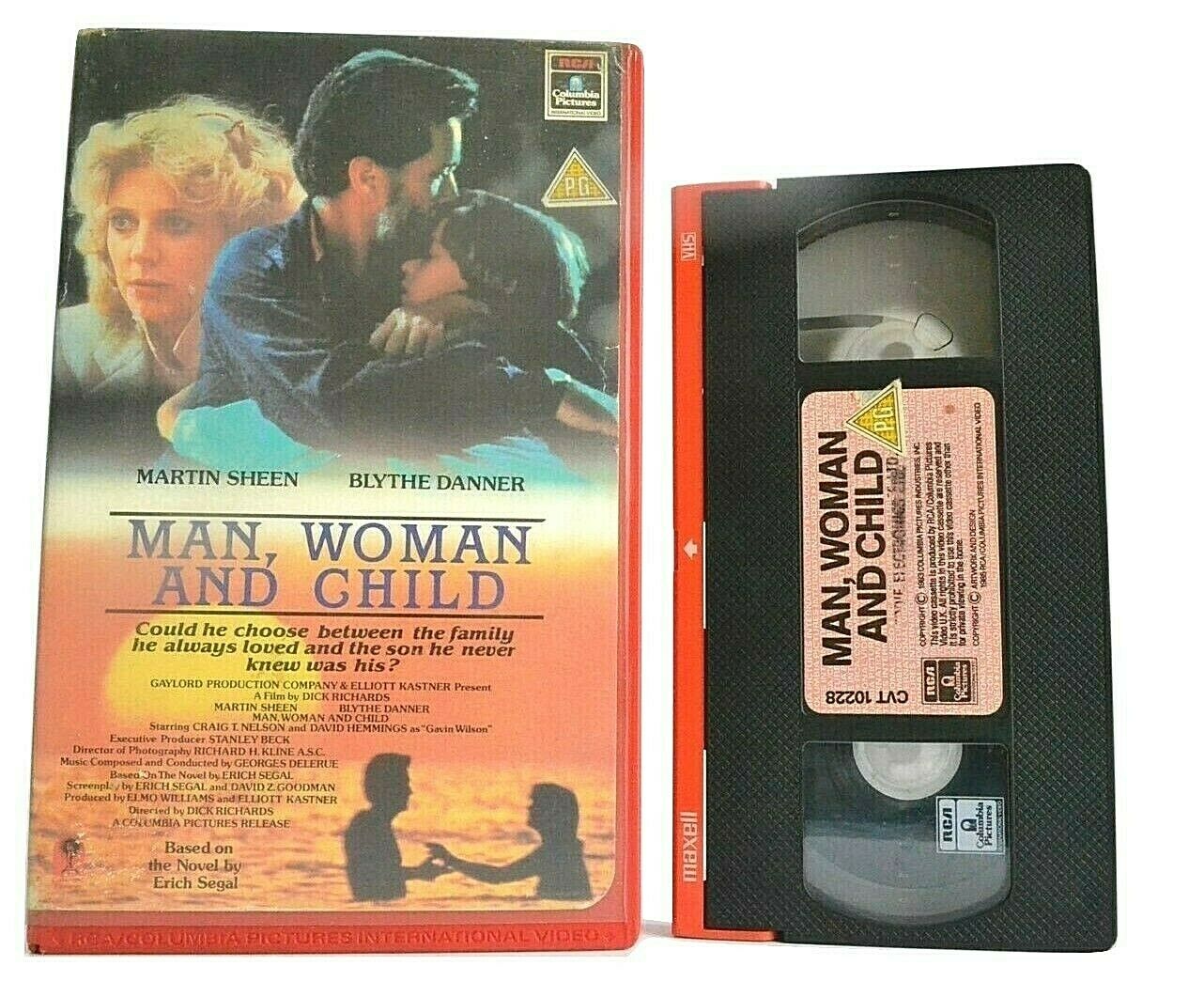 Man, Woman And Child - Drama - Large Box - Martin Sheen/Blythe Danner - Pal VHS-