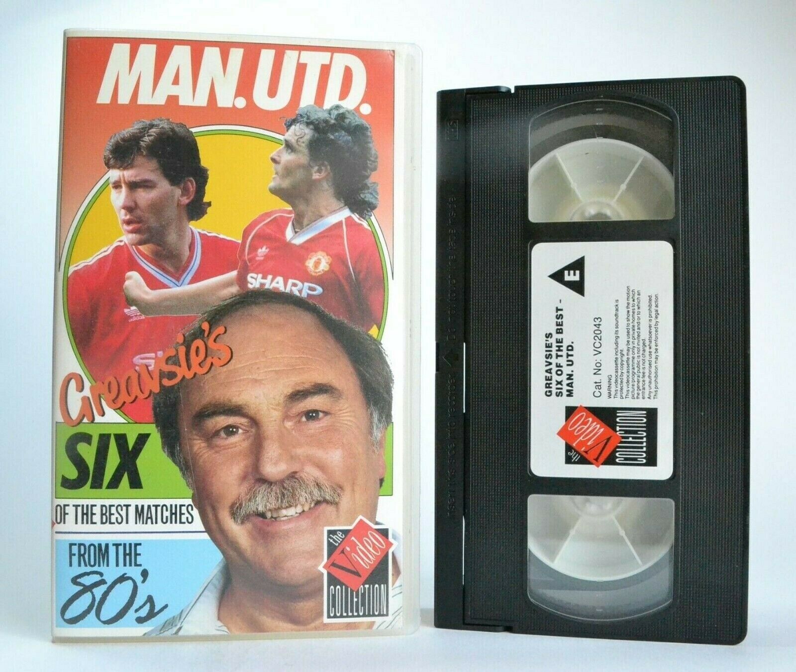 Manchester United: 6 Of The Best Matches From The 80's - Football - Sports - VHS-