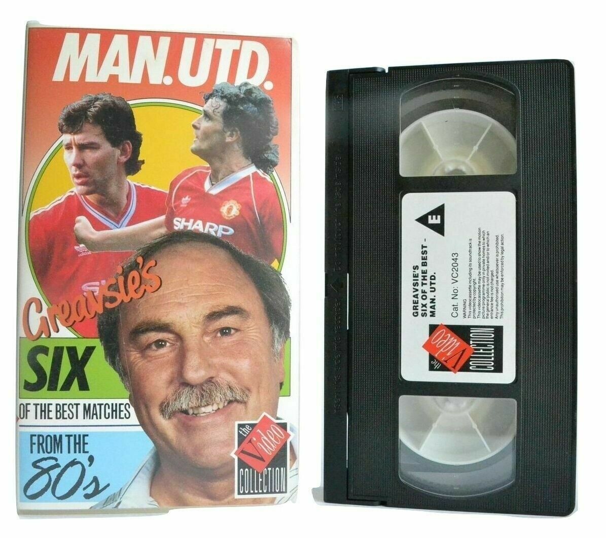 Manchester United: 6 Of The Best Matches From The 80's - Football - Sports - VHS-