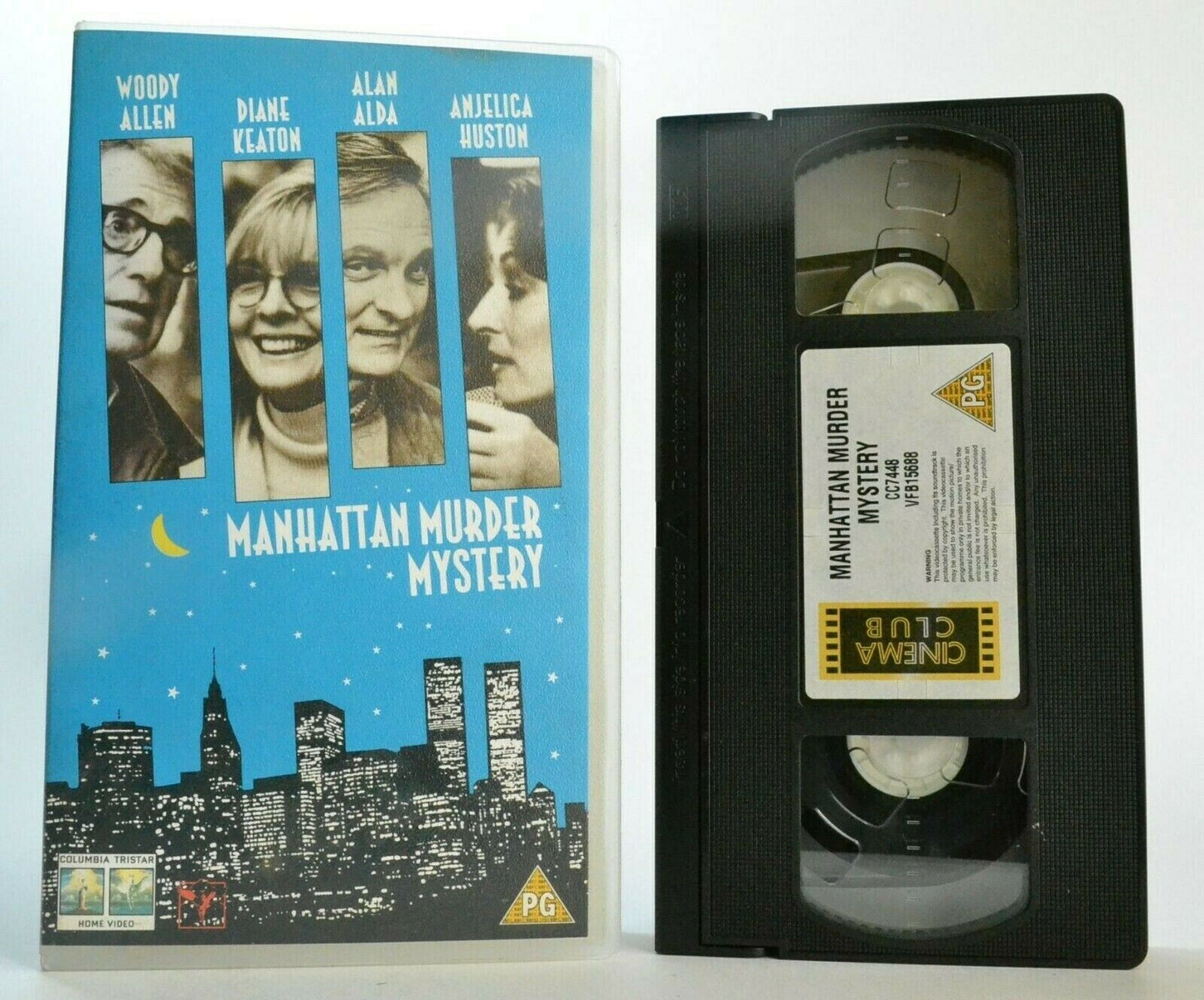 Manhattan Murder Mystery; Woody Allen - Comedy Thriller - Diane Keaton - Pal VHS-