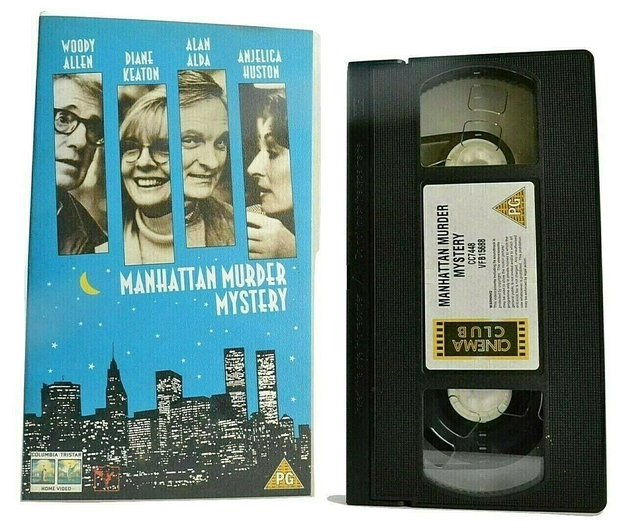 Manhattan Murder Mystery; Woody Allen - Comedy Thriller - Diane Keaton - Pal VHS-