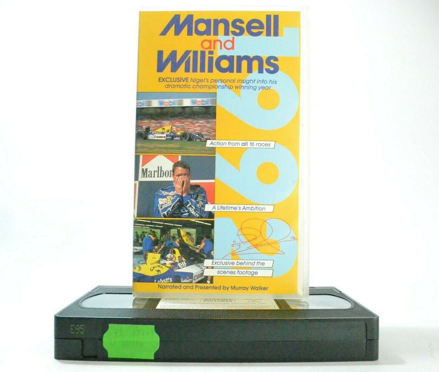 Mansell And Williams: By Murray Walker - Nigel Mansell - Frank Williams - VHS-