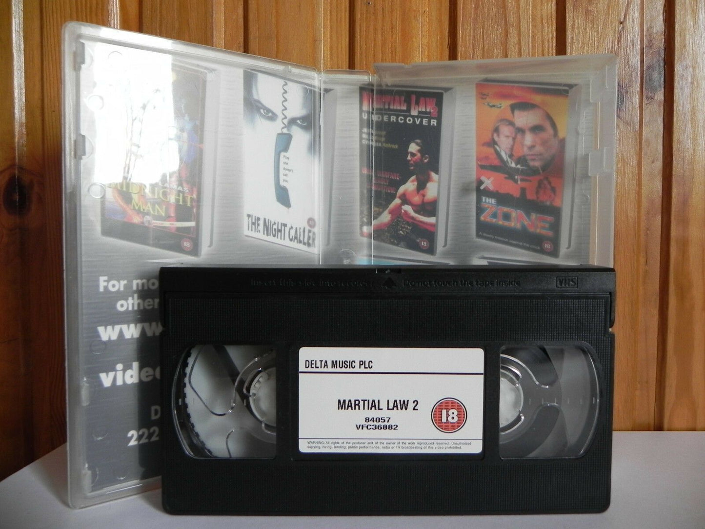 Martial Law 2: Undercover - Delta - Martial Arts - Cynthia Rothrock - Pal VHS-