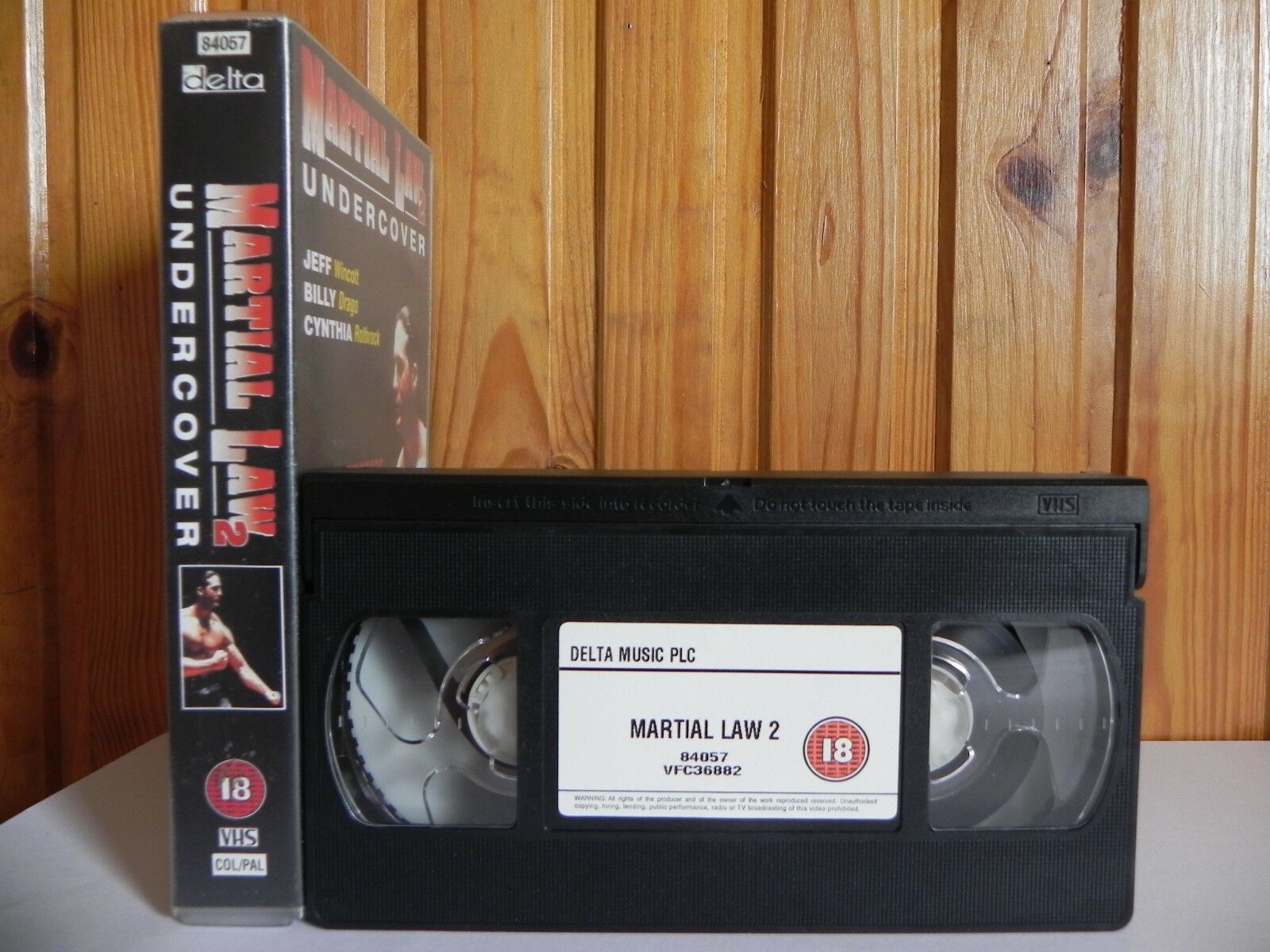 Martial Law 2: Undercover - Delta - Martial Arts - Cynthia Rothrock - Pal VHS-