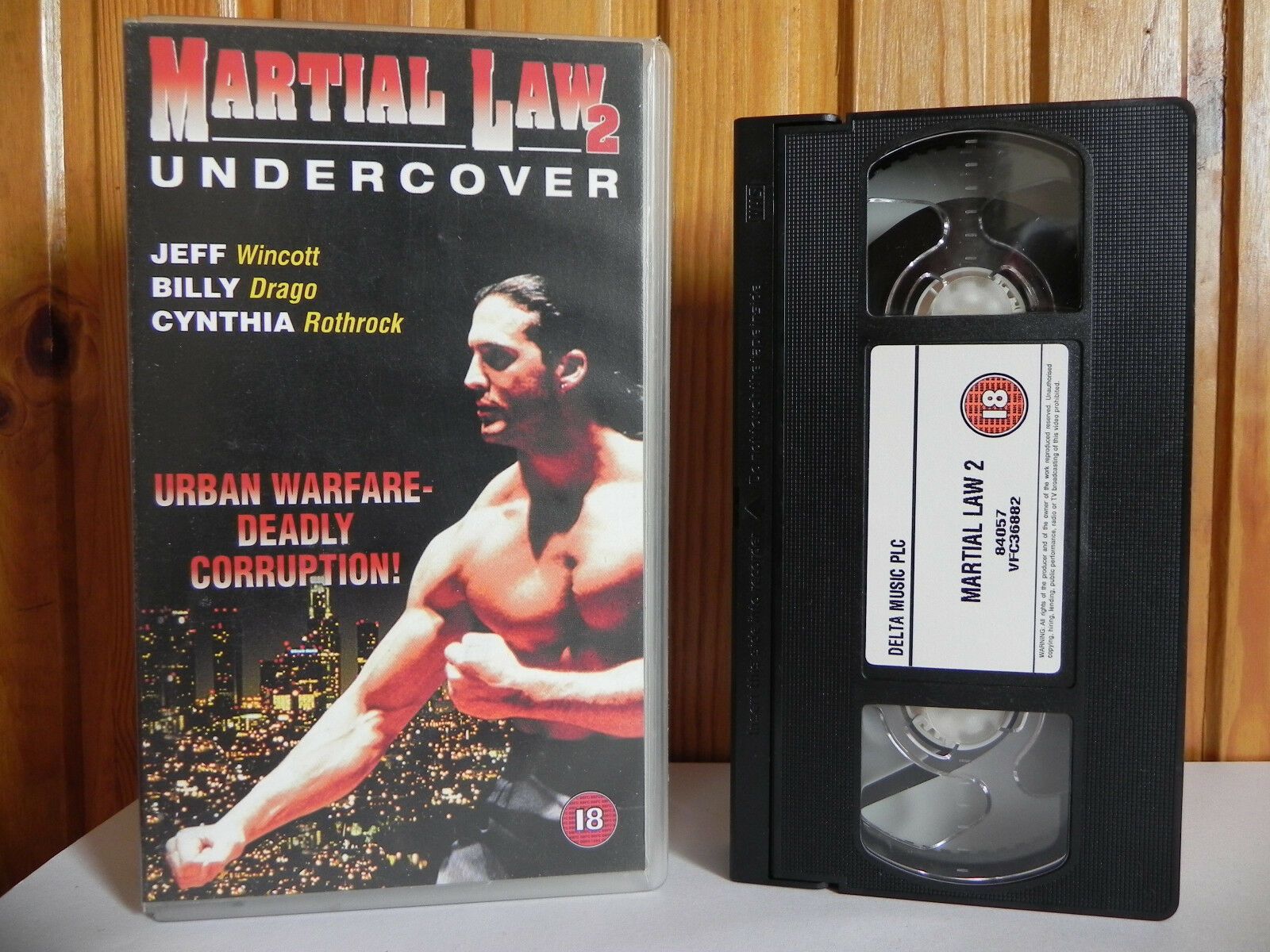 Martial Law 2: Undercover - Delta - Martial Arts - Cynthia Rothrock - Pal VHS-