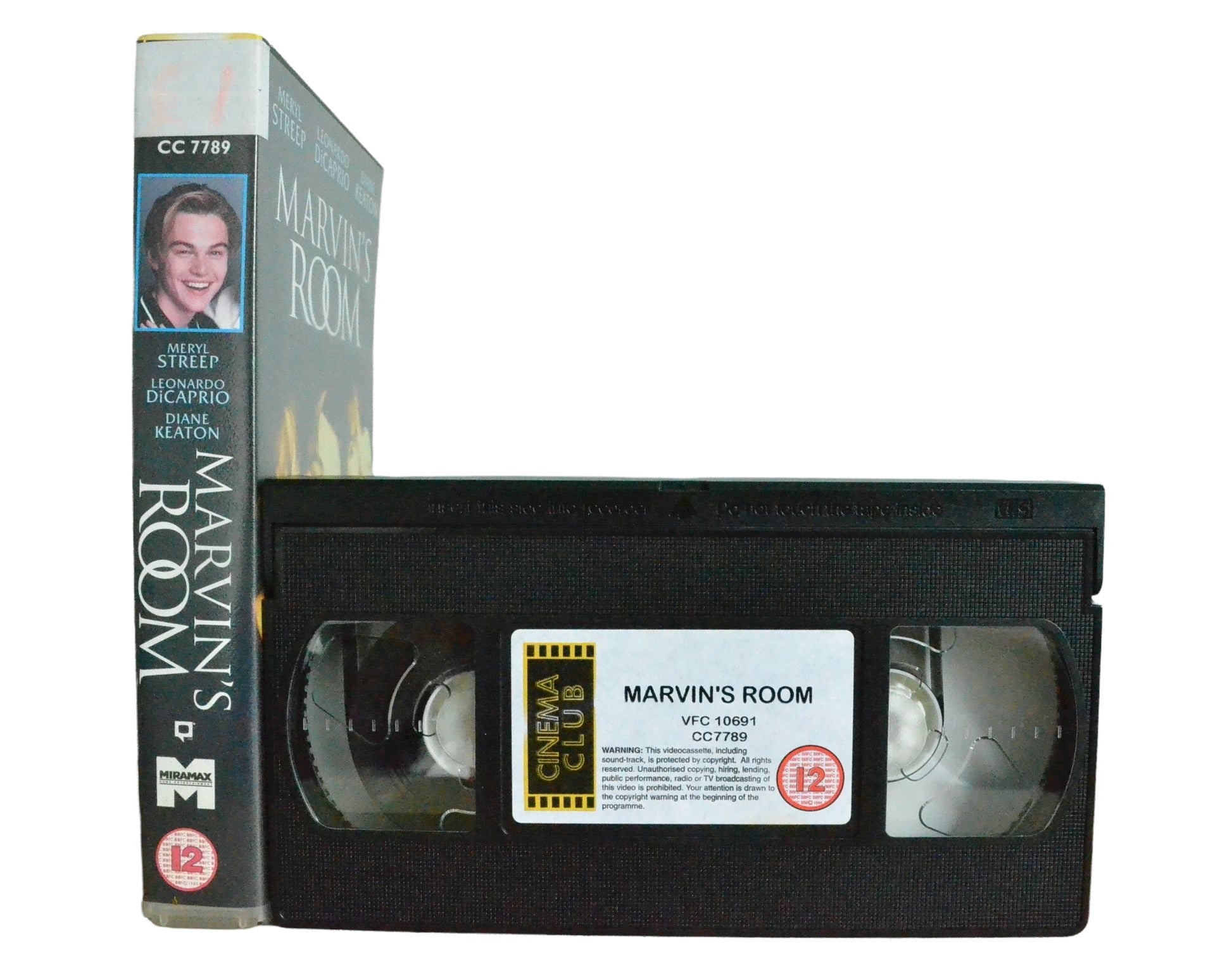 Marvin's Room - Leonardo DiCaprio - Cinema Club - Vintage - Pal VHS-