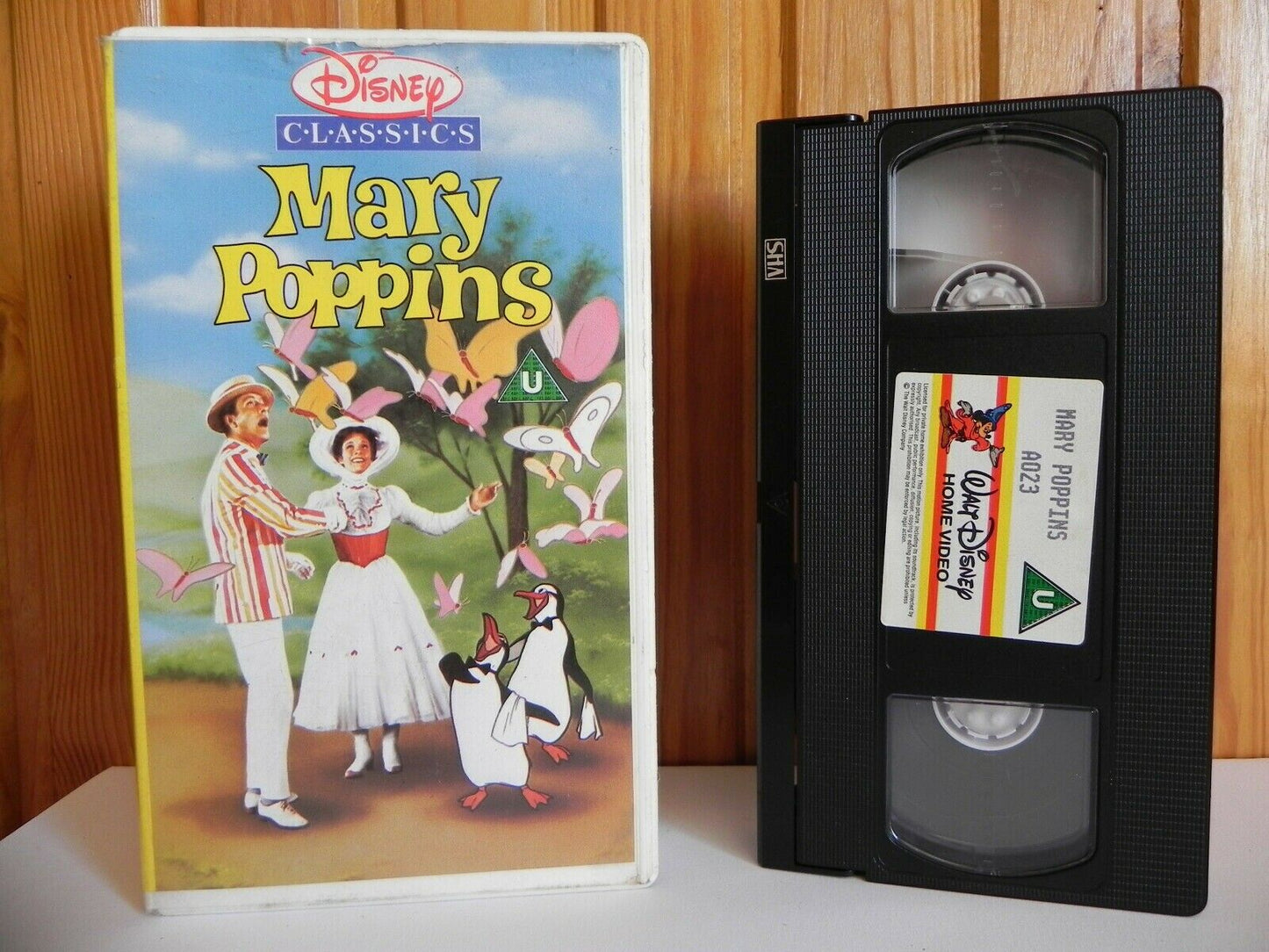 Mary Poppins - Disney Classics - Family - Julie Andrews - Dick Van Dyke - VHS-