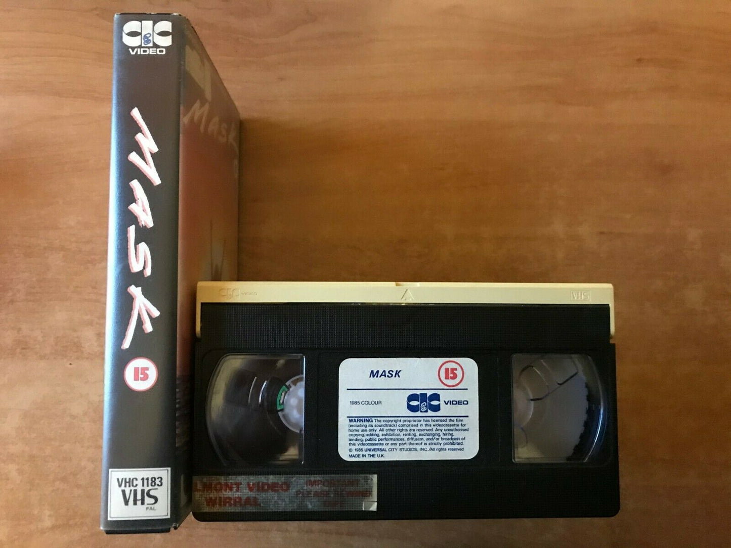 Mask (1985): Biograpical Drama [Large Box] True Story - Che / Eric Stoltz - VHS-