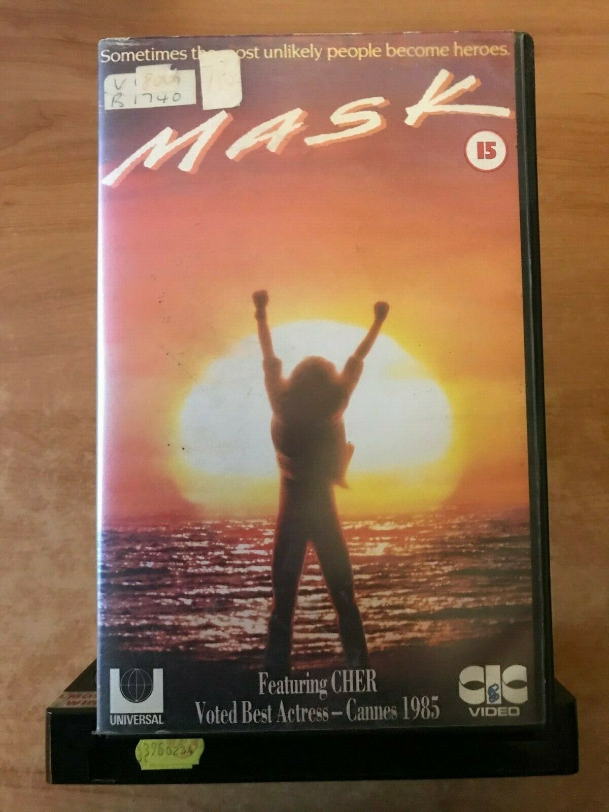 Mask (1985): Biograpical Drama [Large Box] True Story - Che / Eric Stoltz - VHS-