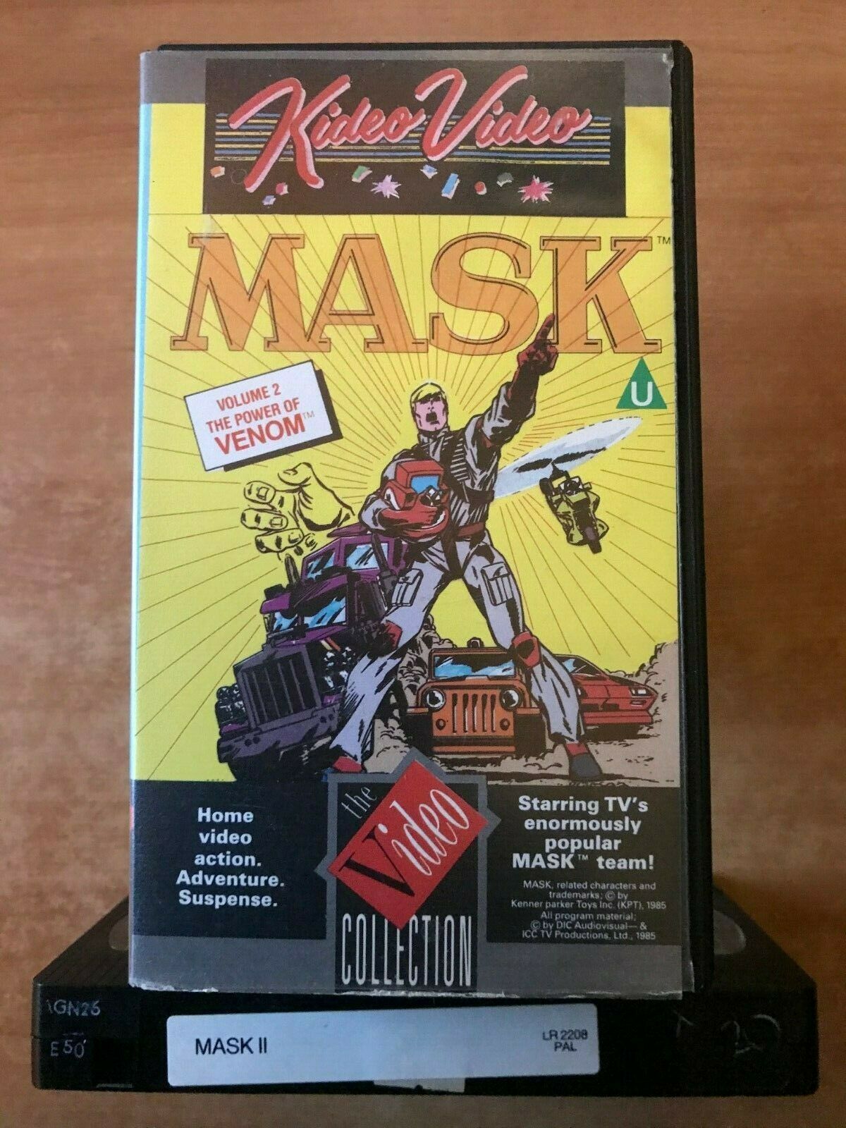 Mask (Vol.2): The Power Of Venom - Action Adventure - Animated - Kids - Pal VHS-