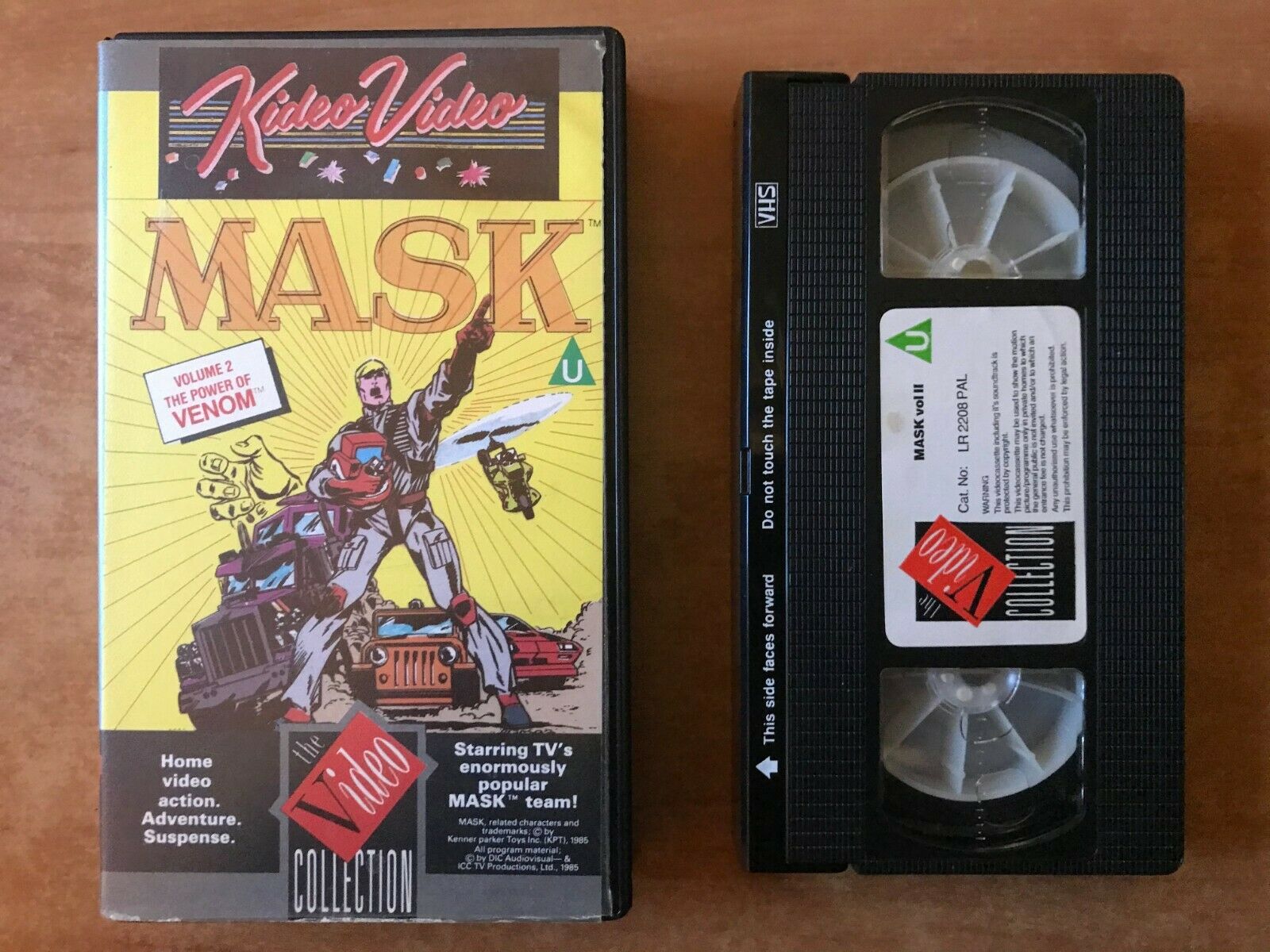 Mask (Vol.2): The Power Of Venom - Action Adventure - Animated - Kids - Pal VHS-