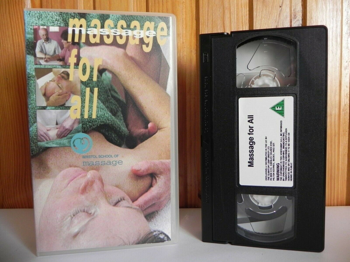 Massage For All - Straightforward Guide - Simple Massage Techniques - Pal VHS-