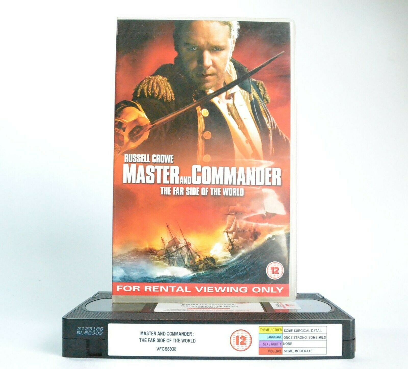 Master And Commander: The Far Side Of The World - War Drama - R.Crowe - Pal VHS-