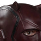 Matt Murdock Mask - Superhero Dare Cosplay Devil Costume Accessories in Dark Red for Halloween Masquerade Full Face Helmet and Disguise-