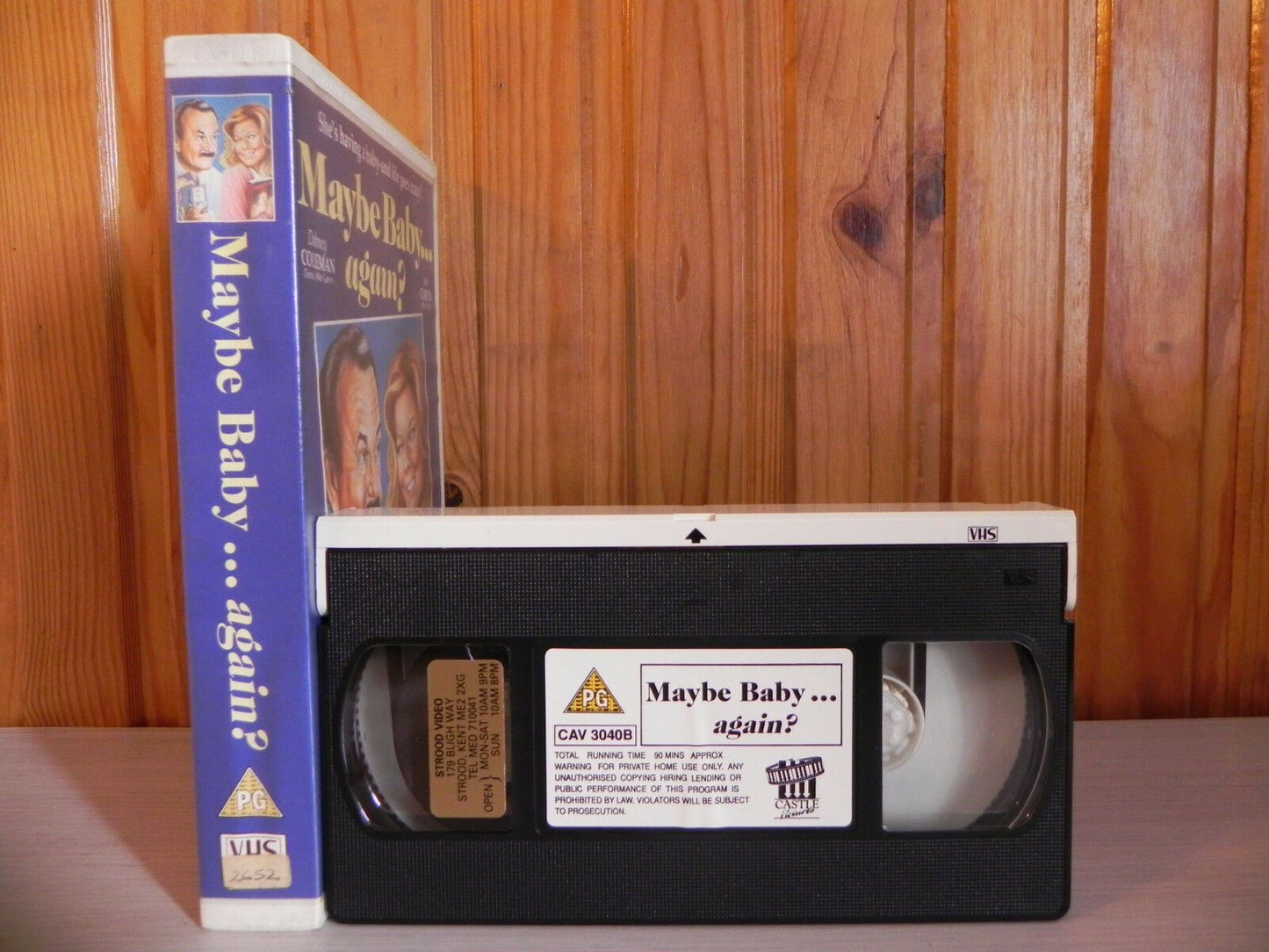 Maybe Baby Again - Big Box - Ex-Rental - Jane Curtin - Dabney Coleman - Pal VHS-