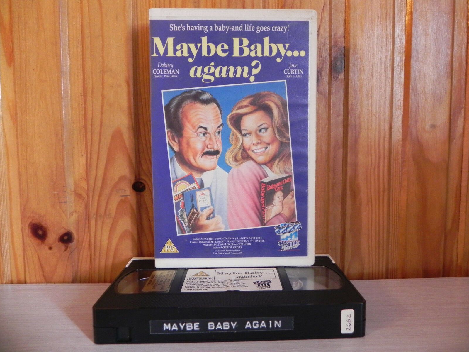 Maybe Baby Again - Big Box - Ex-Rental - Jane Curtin - Dabney Coleman - Pal VHS-