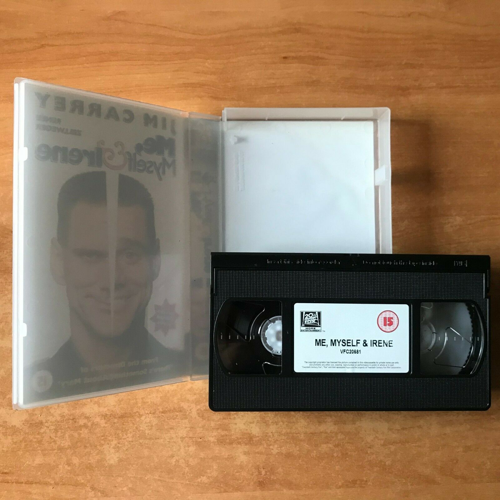 Me, Myself & Irene: Jim Carrey / Renée Zellweger - Gross Out Comedy - Pal VHS-