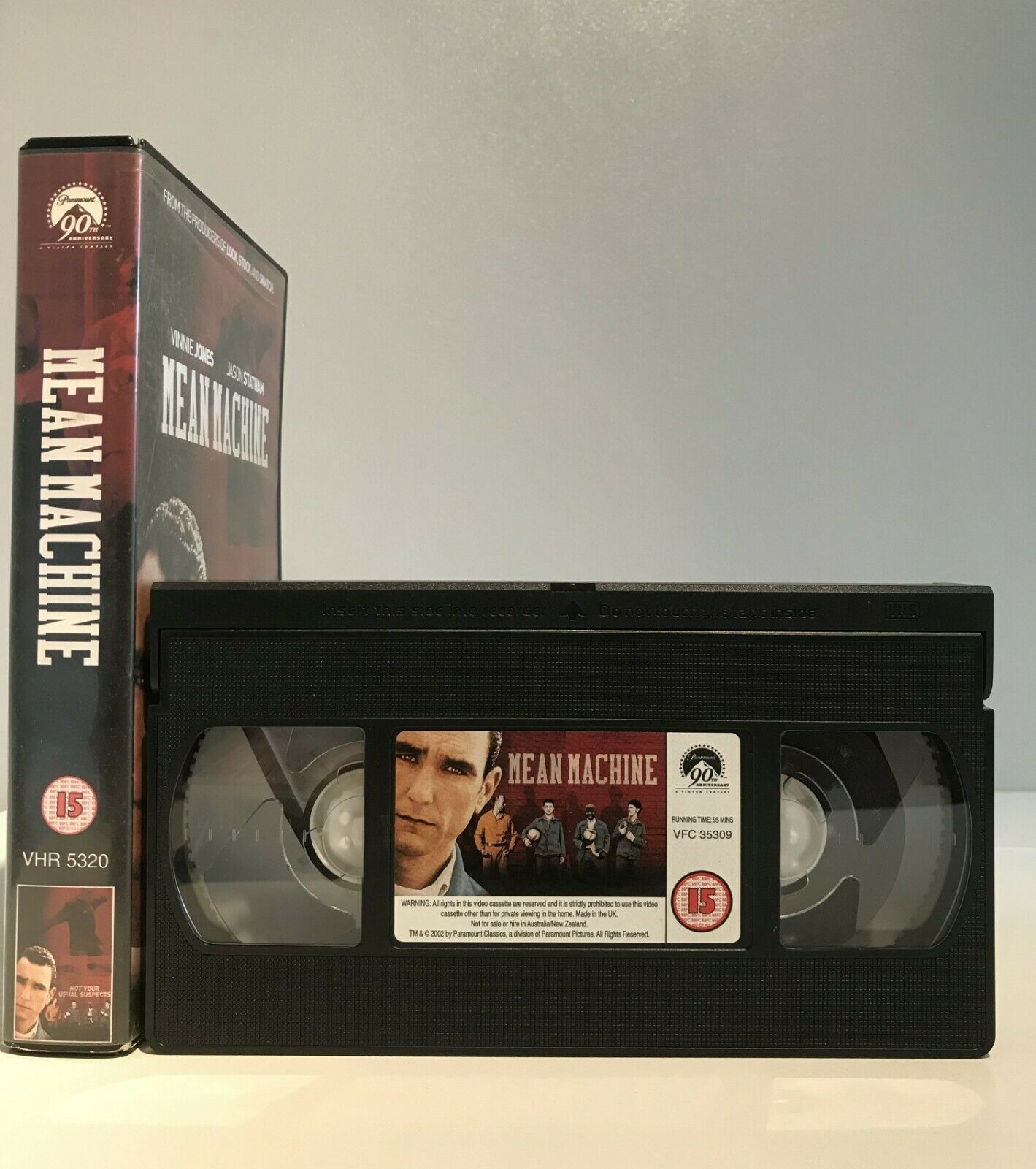 Mean Machine (2001): Vinnie Jones/Jason Statham - British Sports Comedy - VHS-