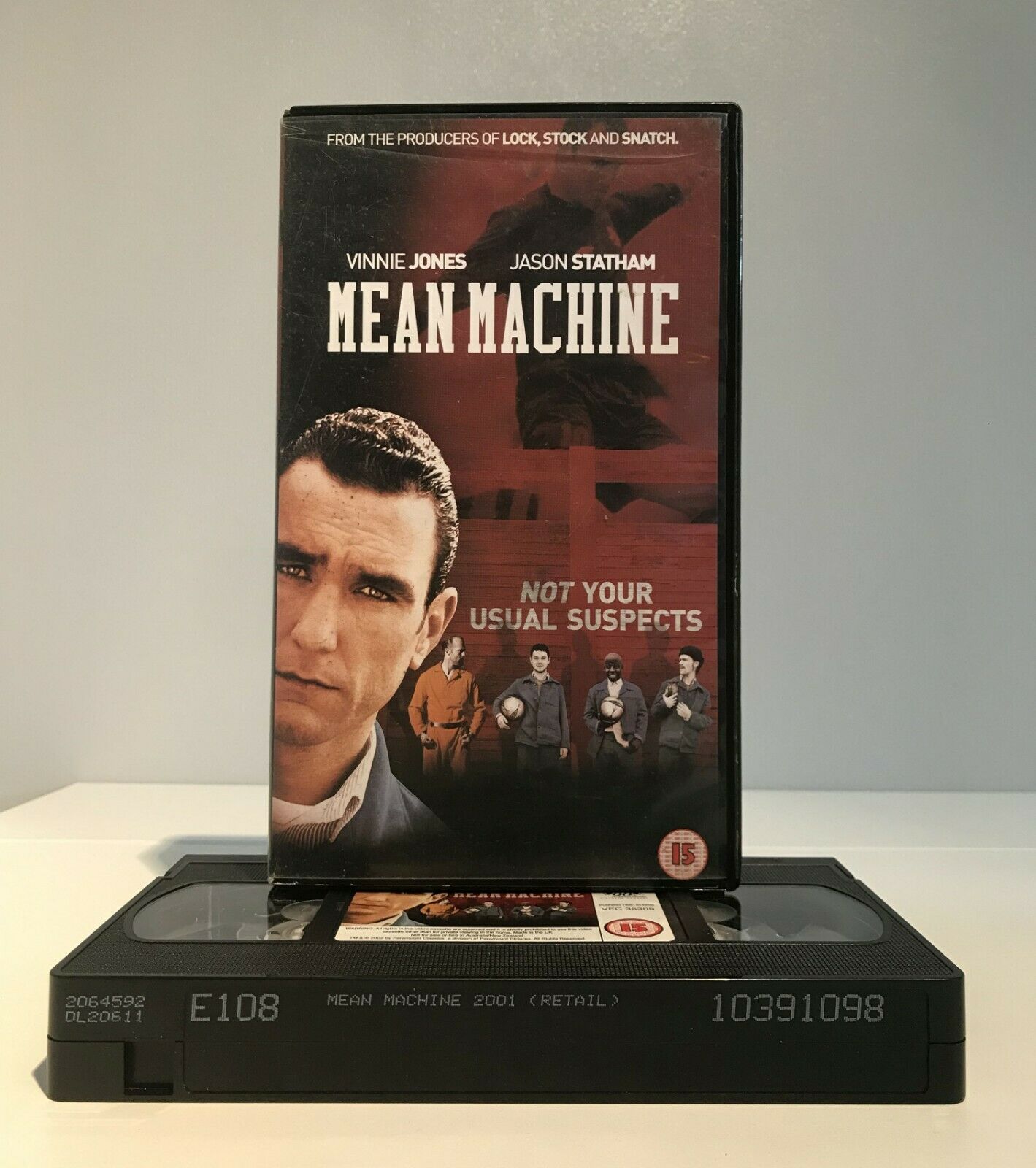 Mean Machine (2001): Vinnie Jones/Jason Statham - British Sports Comedy - VHS-